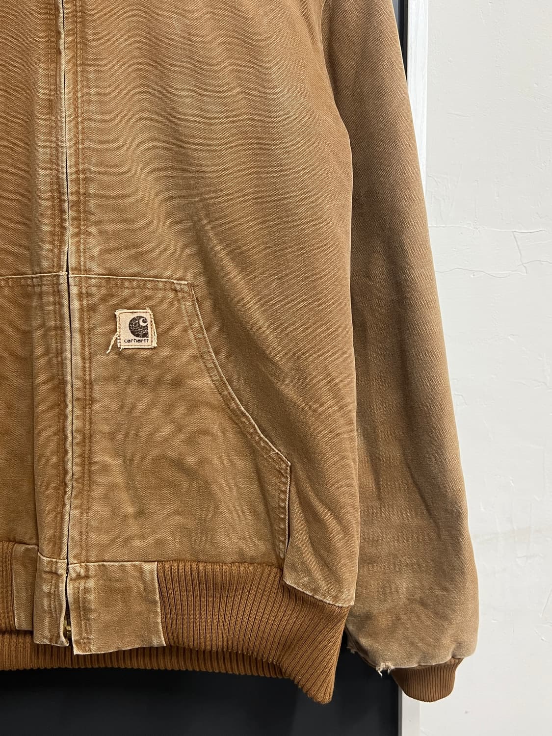 Carhartt  칼하트 J130 브라운 덕 액티브 워크 자켓 상품이미지2
