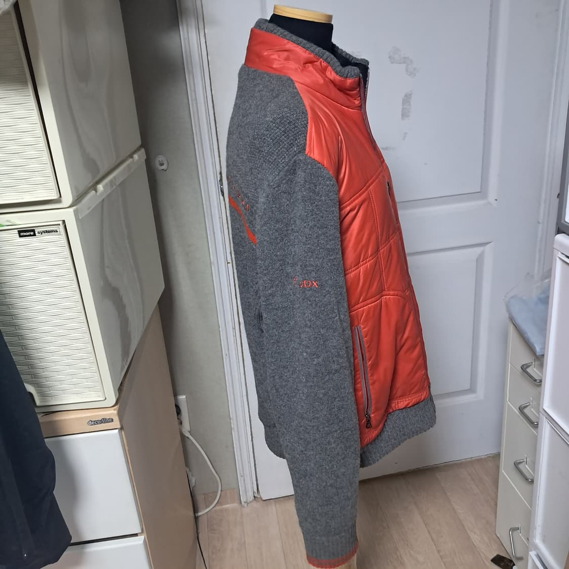 JDX 골프 남성 방풍 니트집업 자켓 95 상품이미지4