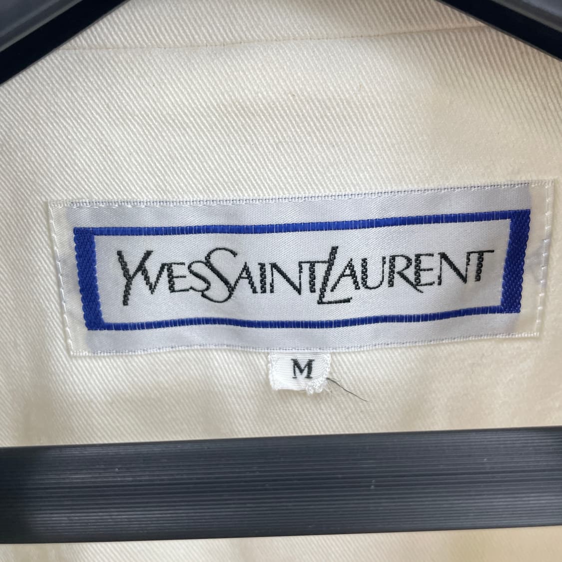 올드 입생로랑 화이트 블레이저 자켓 M 상품이미지7