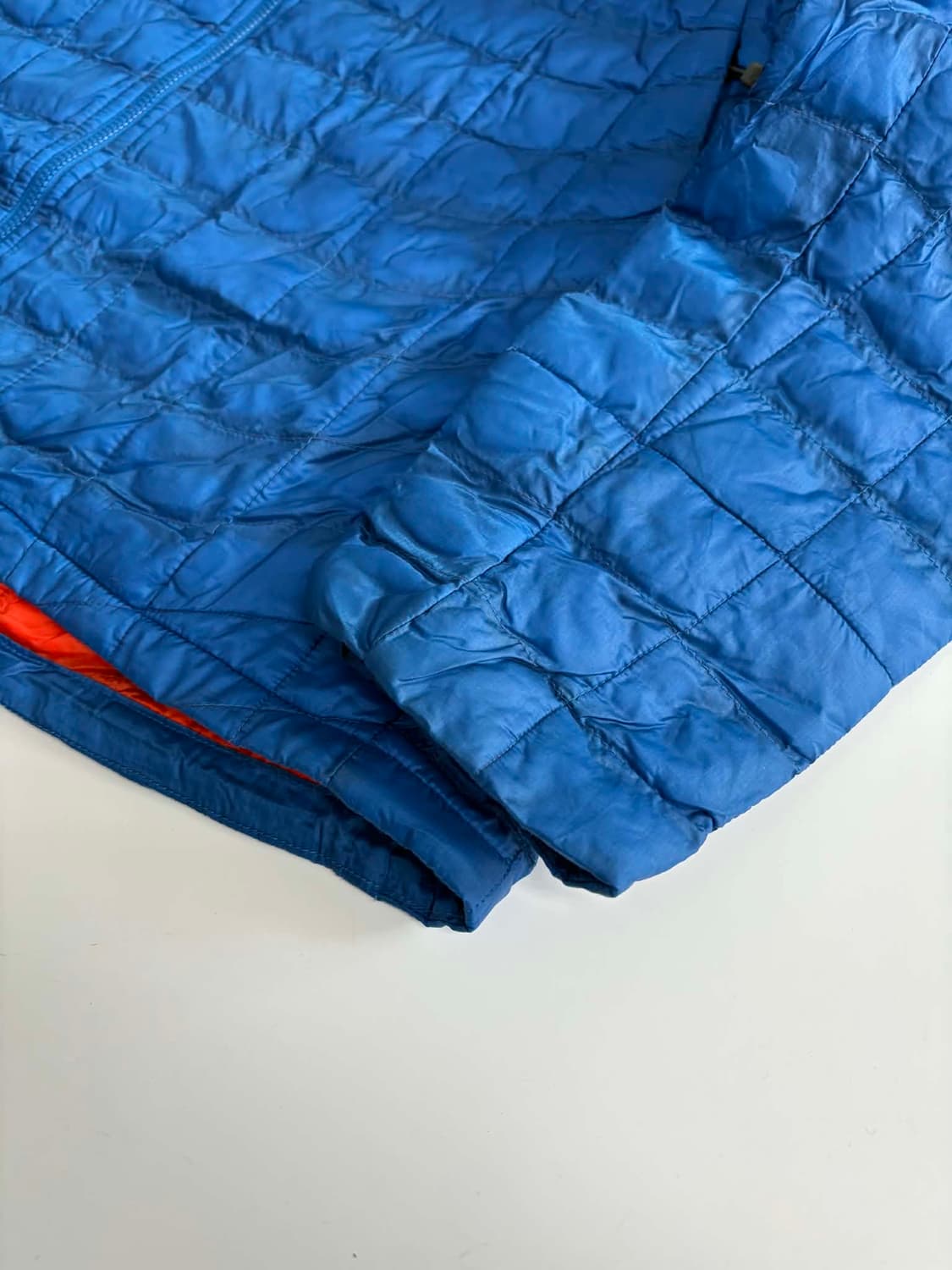 [L] 노스페이스 블루 경량 후드 패딩 자켓 상품이미지6