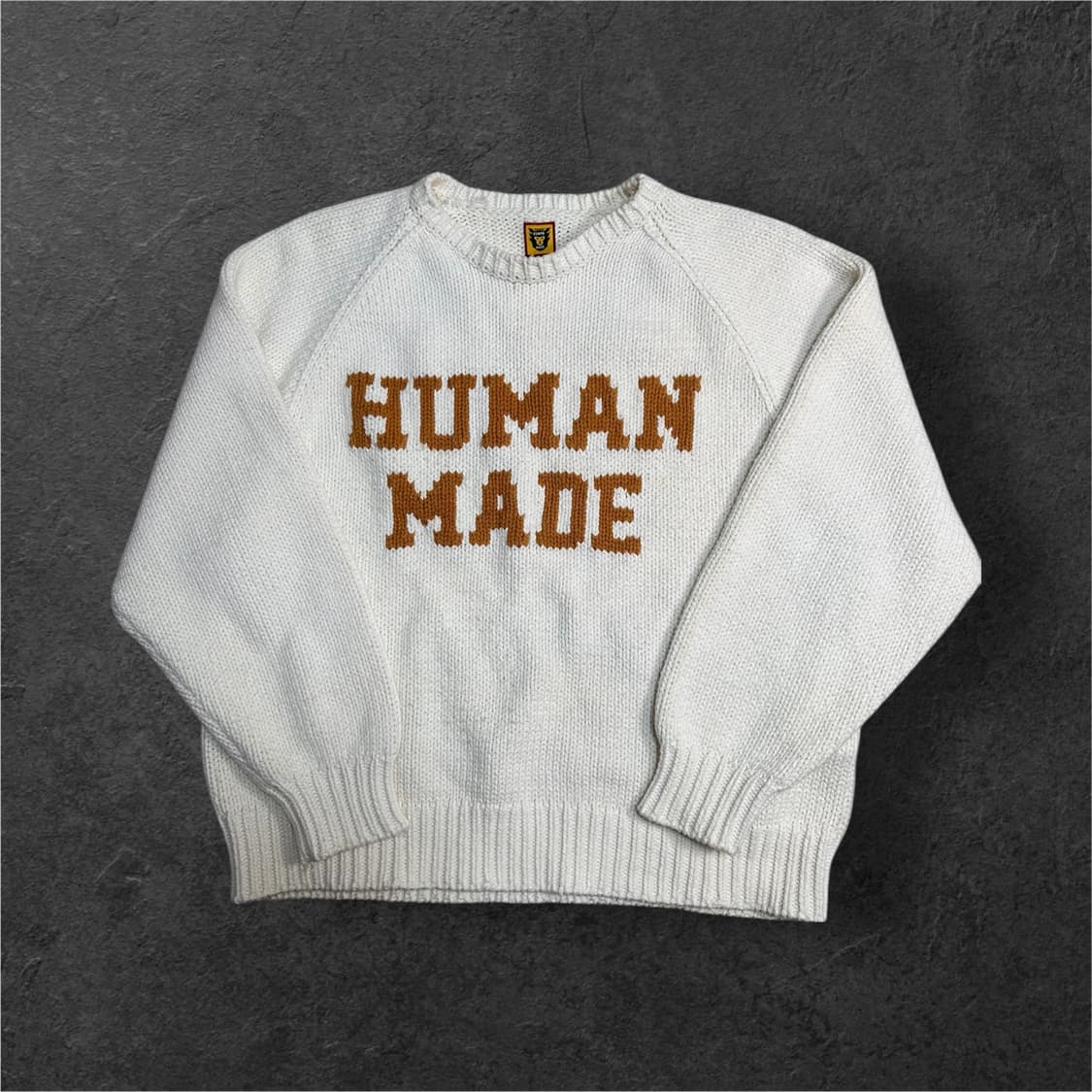 Human Made 휴먼메이드 니트 스웨터 래빗 아이보리s 상품이미지3