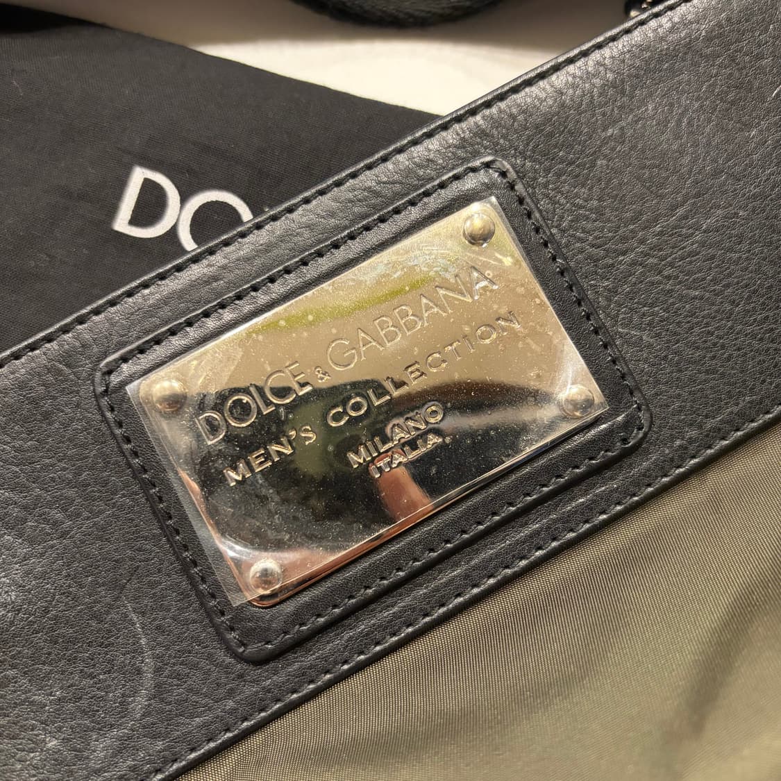 돌체앤가바나 메신저백 크로스백 카키 더스트백 상품이미지4