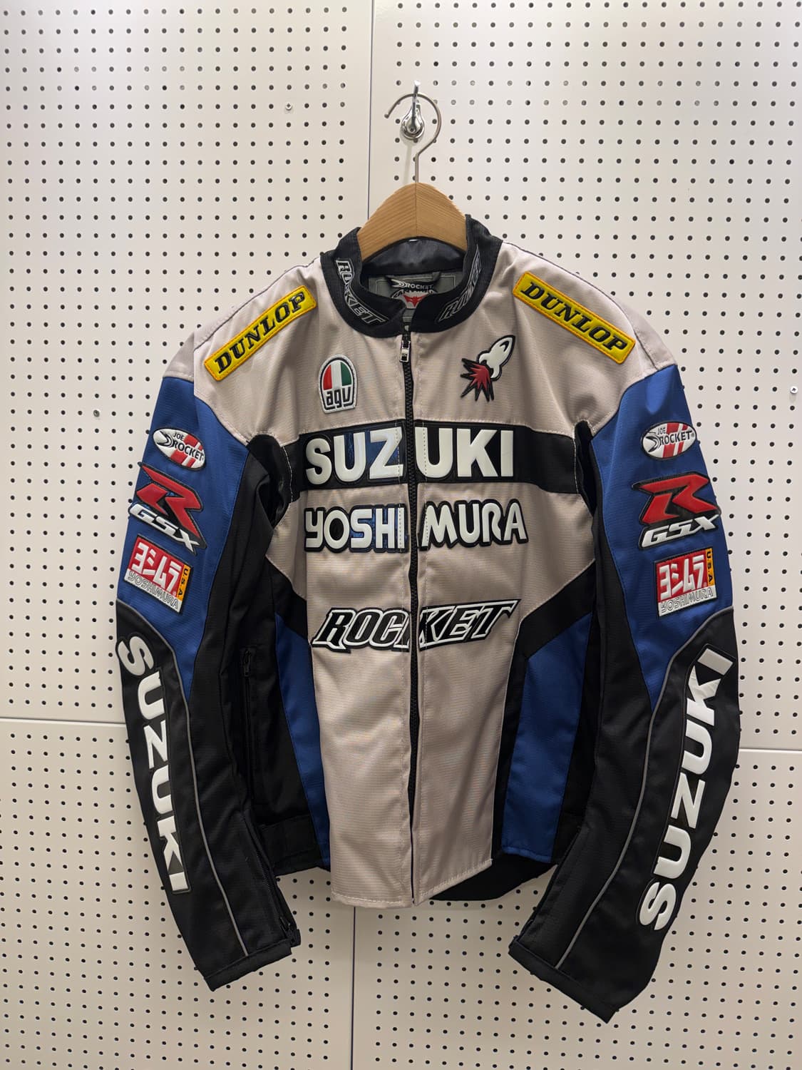 빈티지 스즈키 패치워크 프로텍터 레이싱 자켓 U584 상품이미지2