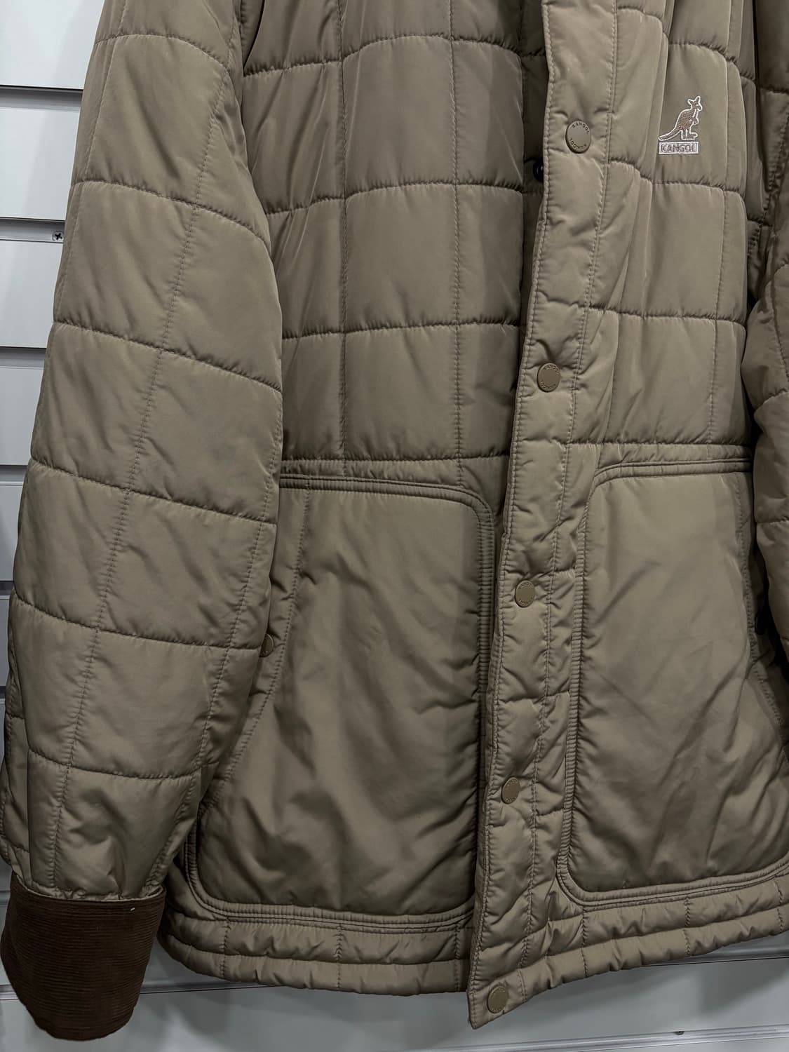 캉골 패드로 코듀로이 패딩자켓 XL 상품이미지3