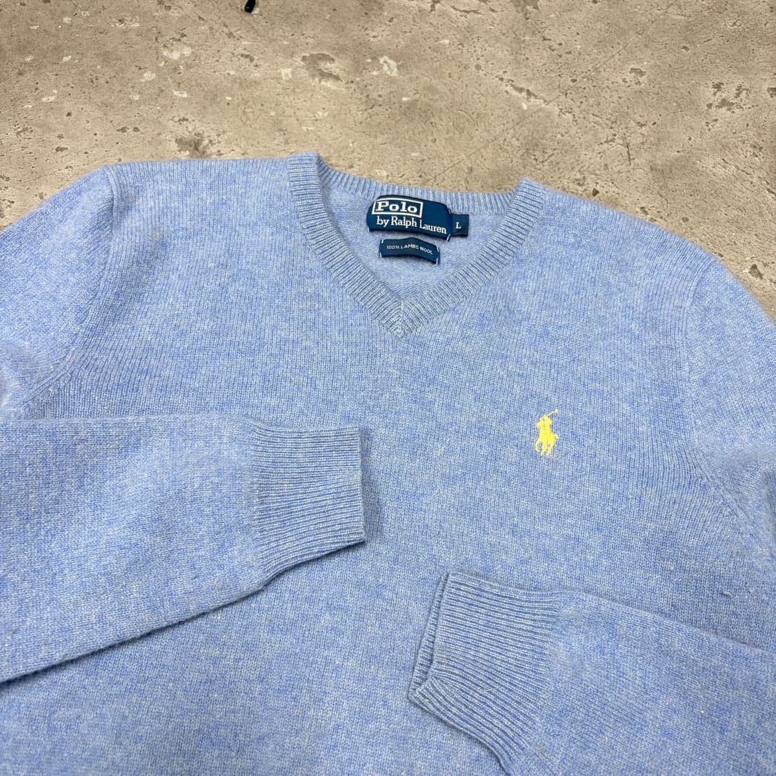 폴로 브이넥 니트[2358] 상품이미지5