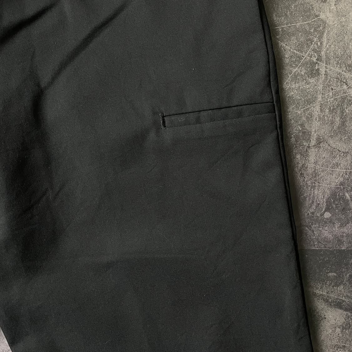 DICKIES 디키즈 빈티지 블랙 코튼 더블니 워크 팬츠 A00801 상품이미지9