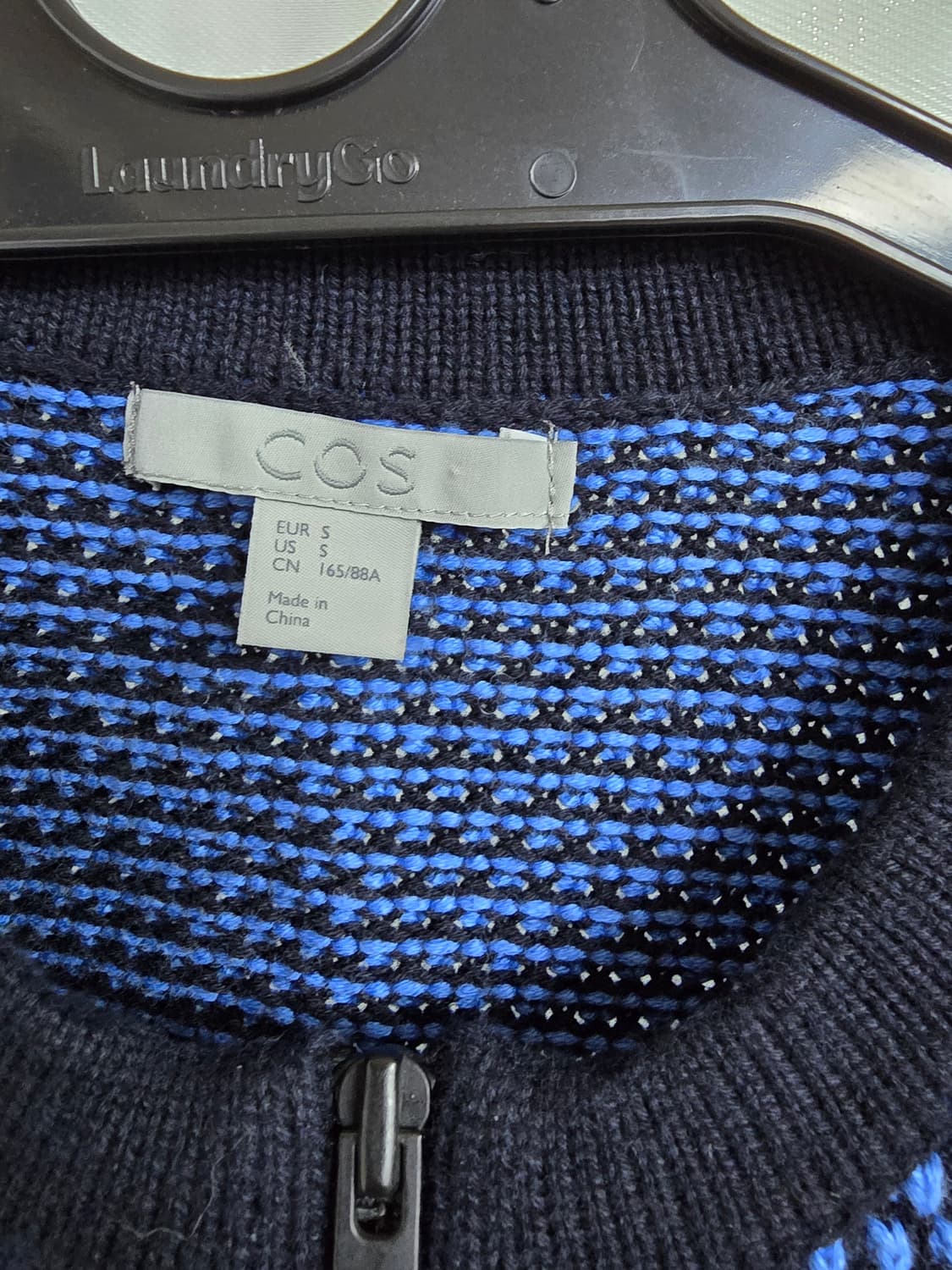 COS 코스 블루 니트 가디건 (1751) 상품이미지3