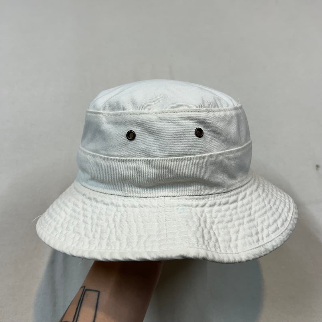 폴로 랄프로렌 트윌 코튼 버킷햇 90's USA 상품이미지5