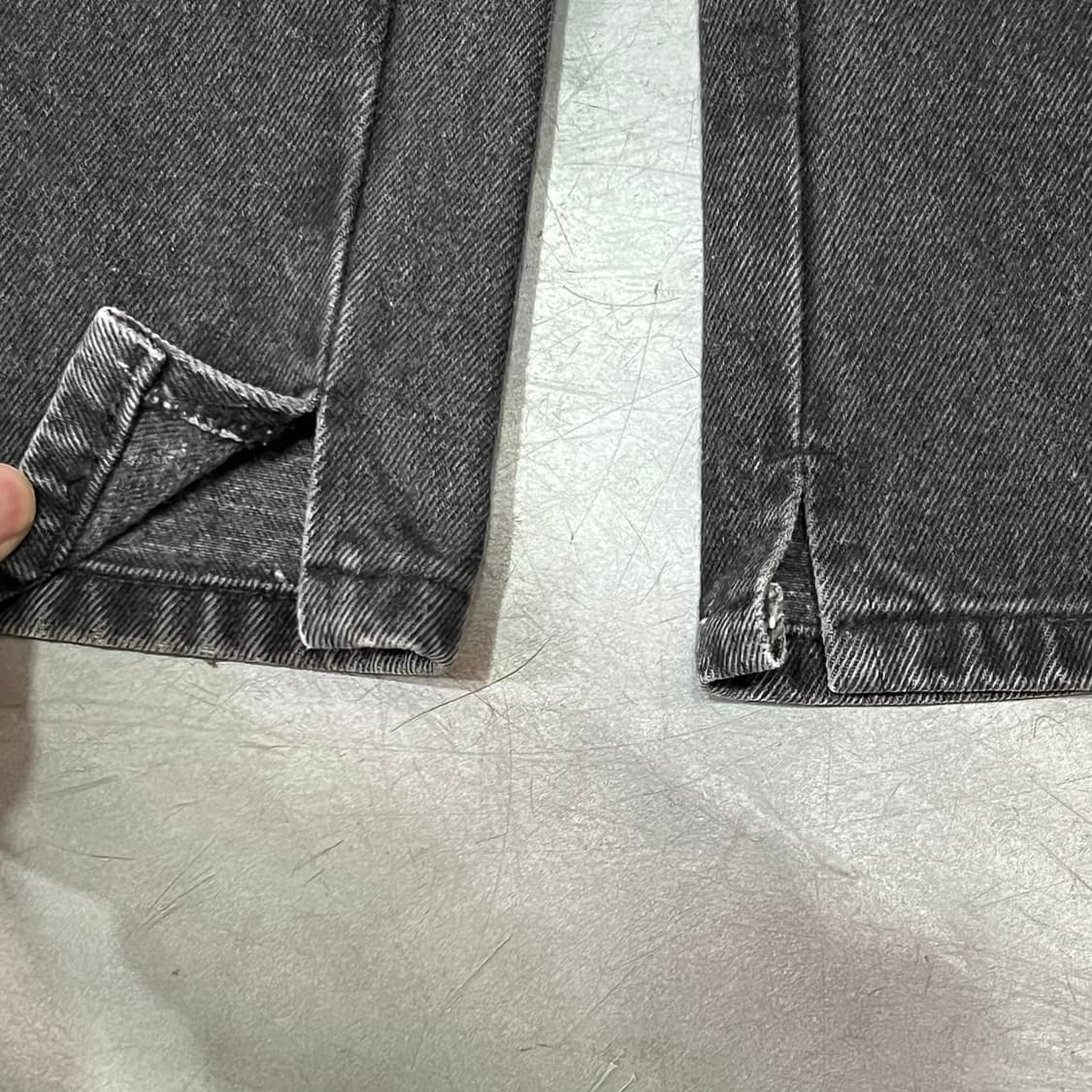  할리데이비슨 흑청 데님 팬츠 y15142 상품이미지4