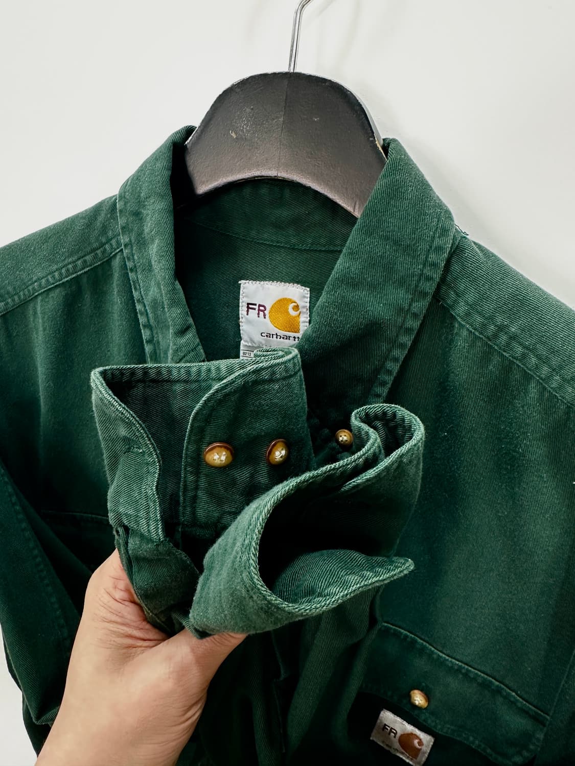 칼하트 옥스포드 셔츠 M 상품이미지3