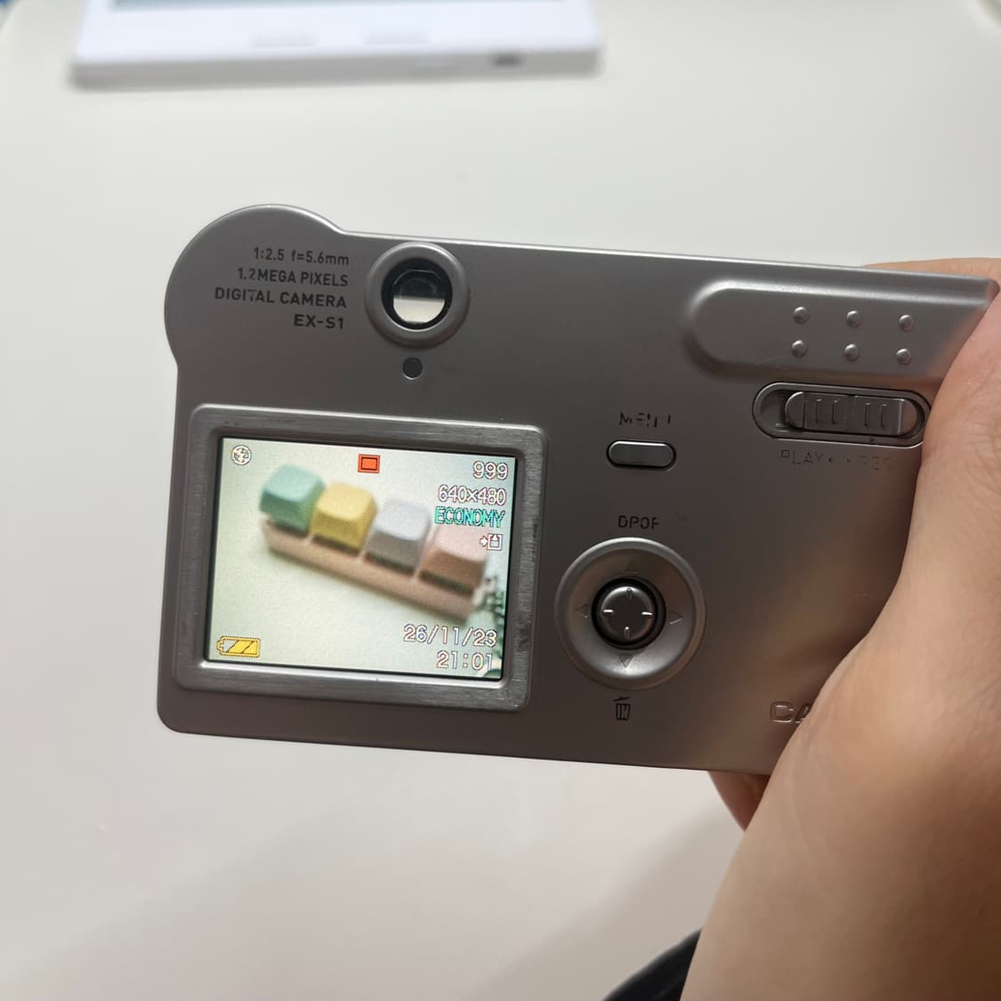 카시오 ex-s1 CASIO 빈티지 디카 카메라 상품이미지8