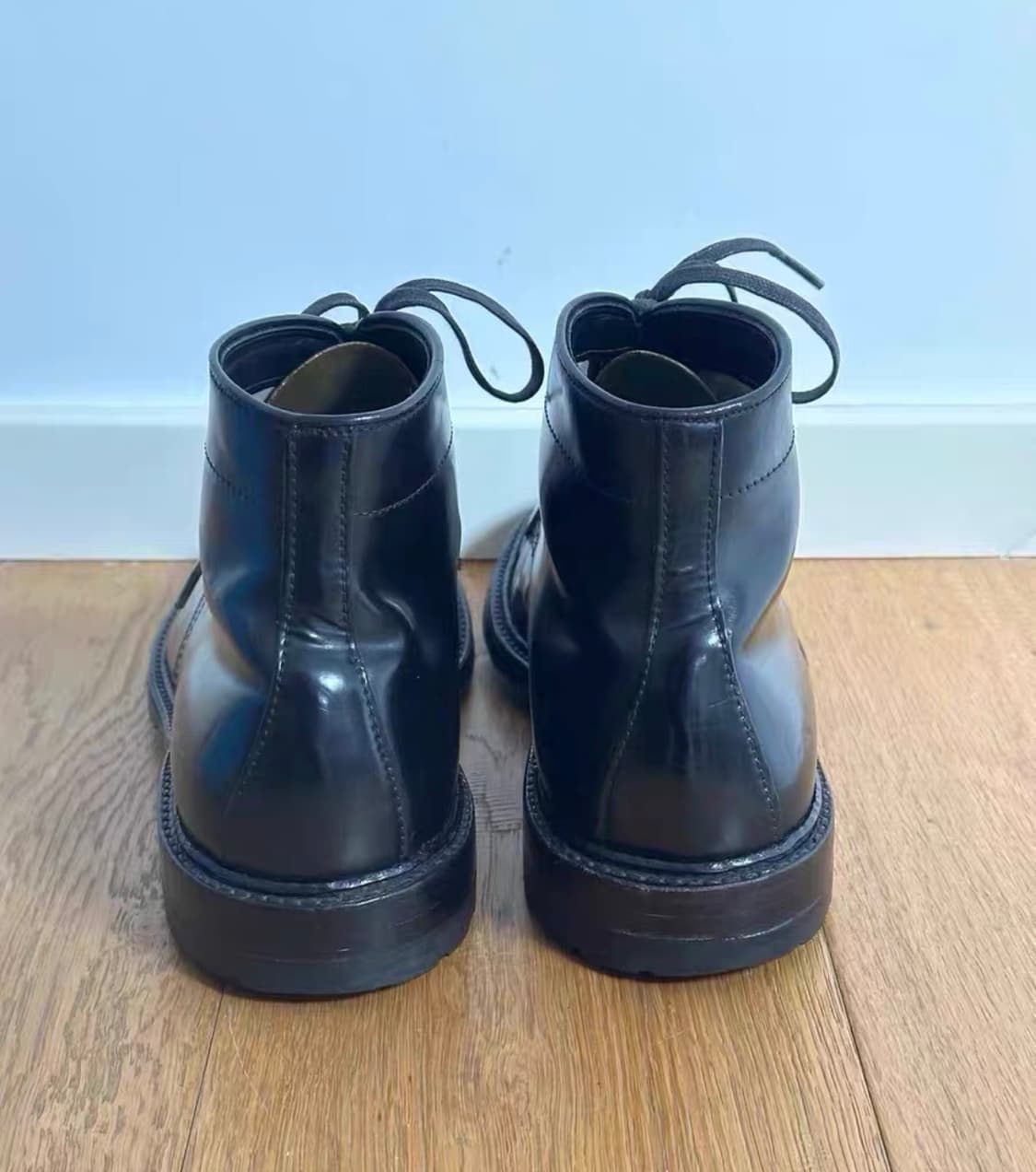 알든 탱커부츠 코도반 블랙 8.5d 상품이미지3