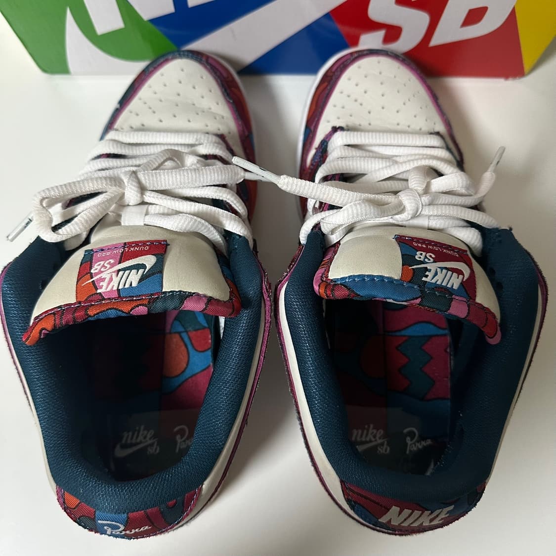 나이키 x 파라 SB 덩크 로우 프로 앱스트랙트 아트  상품이미지5