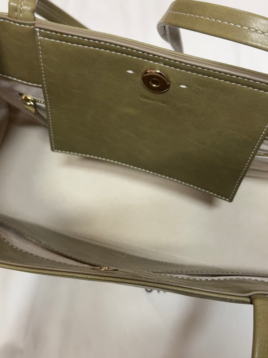 STANDOIL 스탠드오일 Oblong bag 오블롱백 바질 상품이미지5