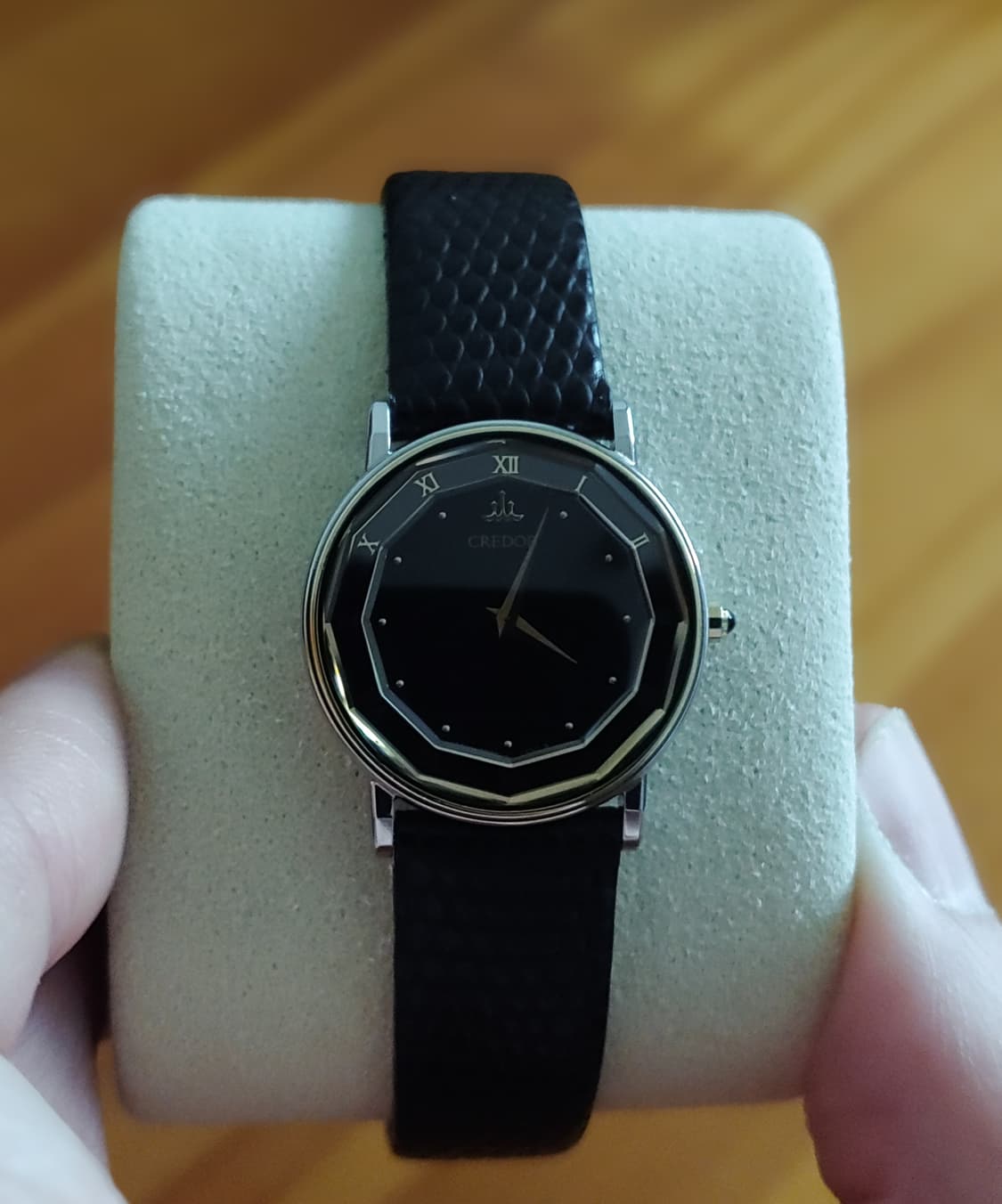 Credor 2F70-0300 다이얼 컷 글래스 빈티지 시계 상품이미지3