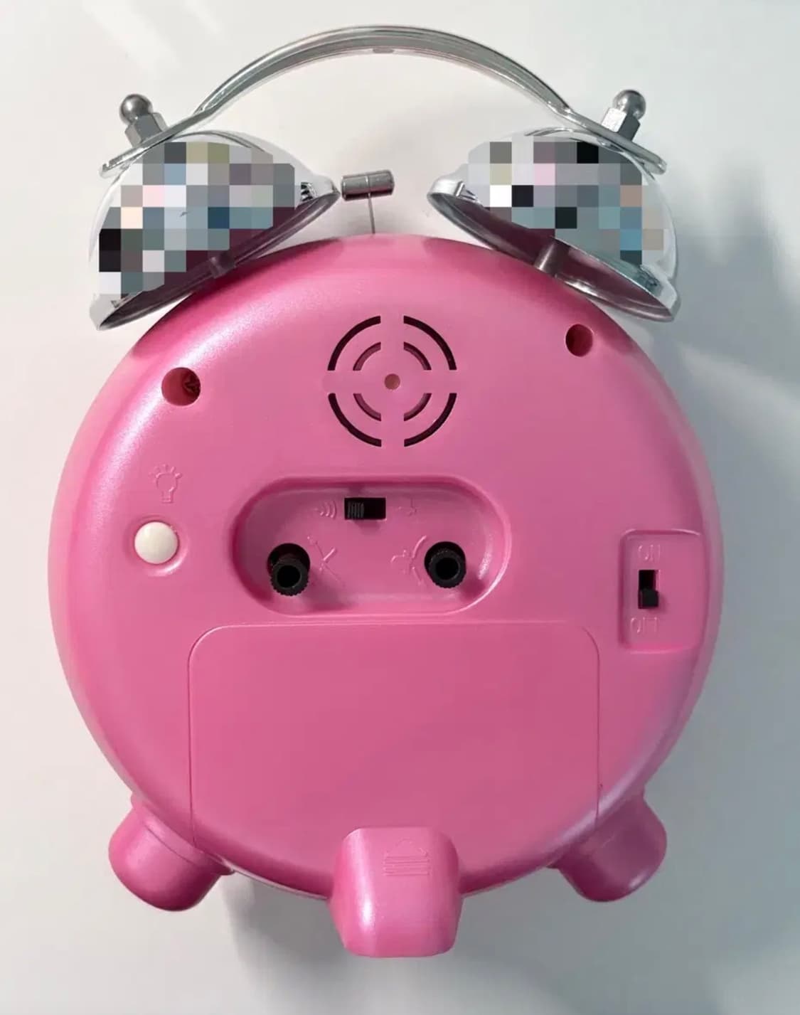 고전문구 바른손 카페푸푸 핑크 자명종 탁상 알람 시계 상품이미지2