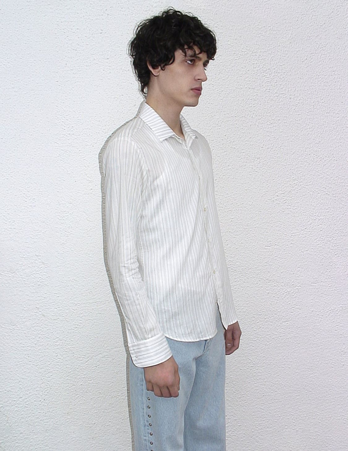 팔로마울 피니타 실크 스트라이프 셔츠 Finita shirt 2060 상품이미지1