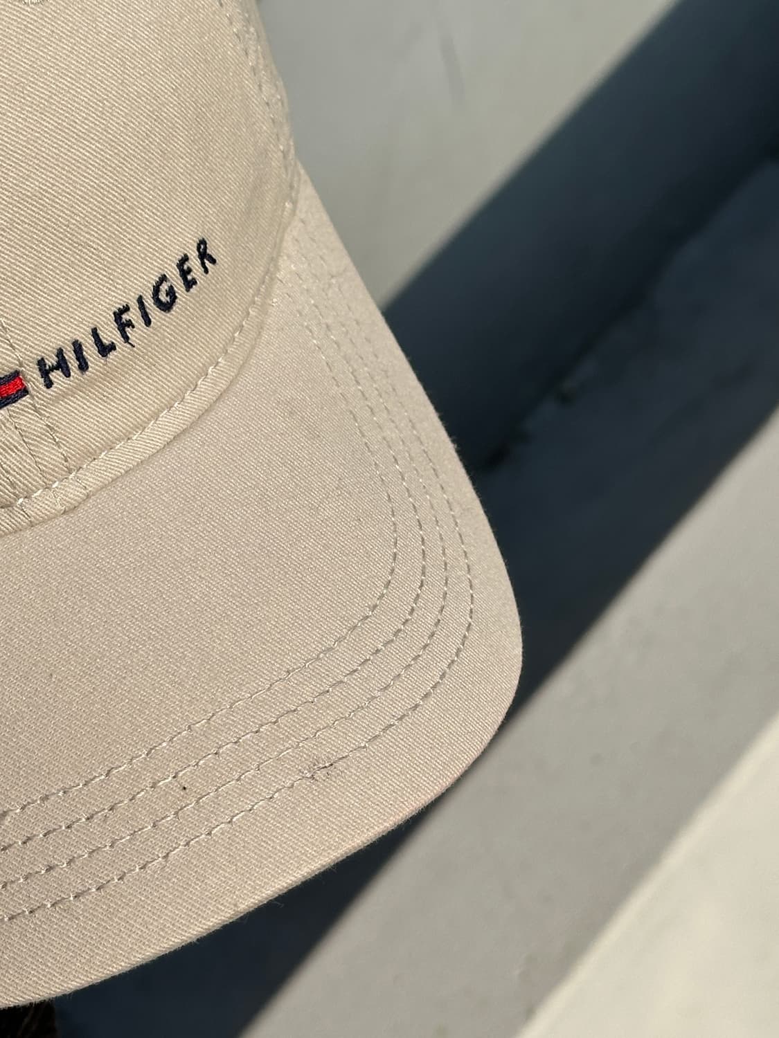 [F] 타미힐피거 로고 베이지 볼캡 모자 상품이미지6