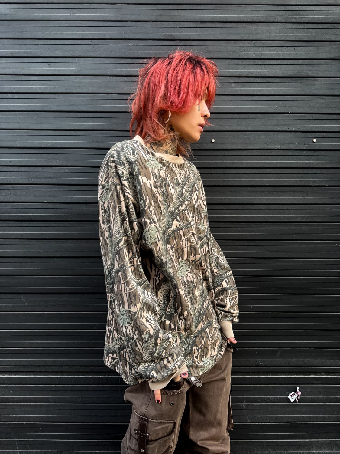 Tree Camouflage Long Sleeve 상품이미지4