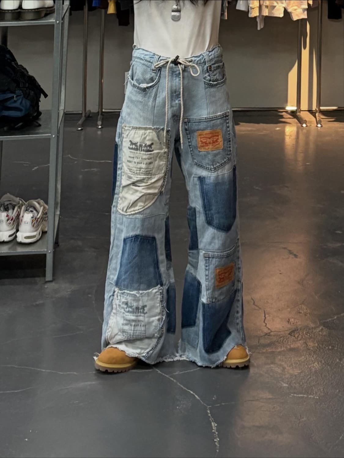 리바이스 패치워크 커스텀 데님 팬츠 A2741 상품이미지1