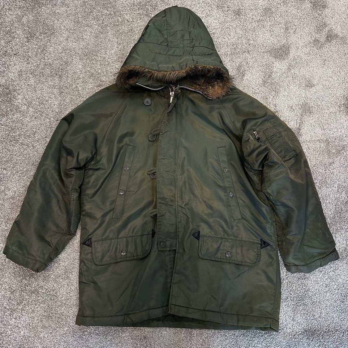 빈티지 네오식스 N-3B 플라잉 오리지널 파카L 상품이미지1