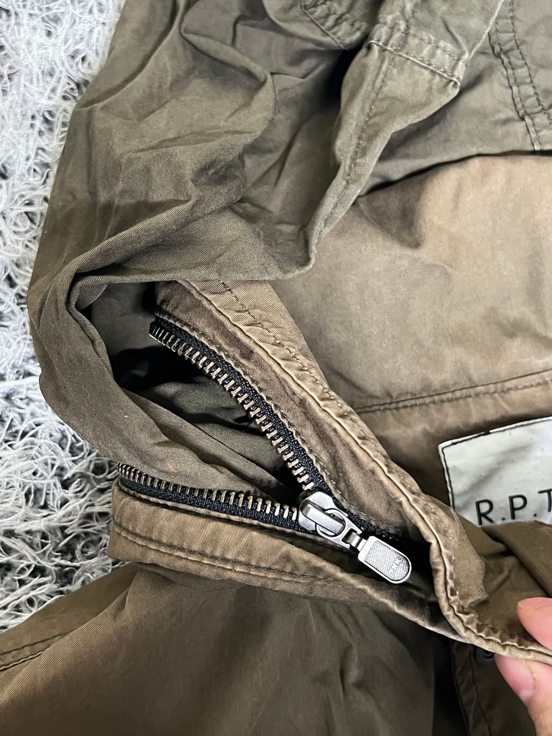 hooded military field jacket 상품이미지3