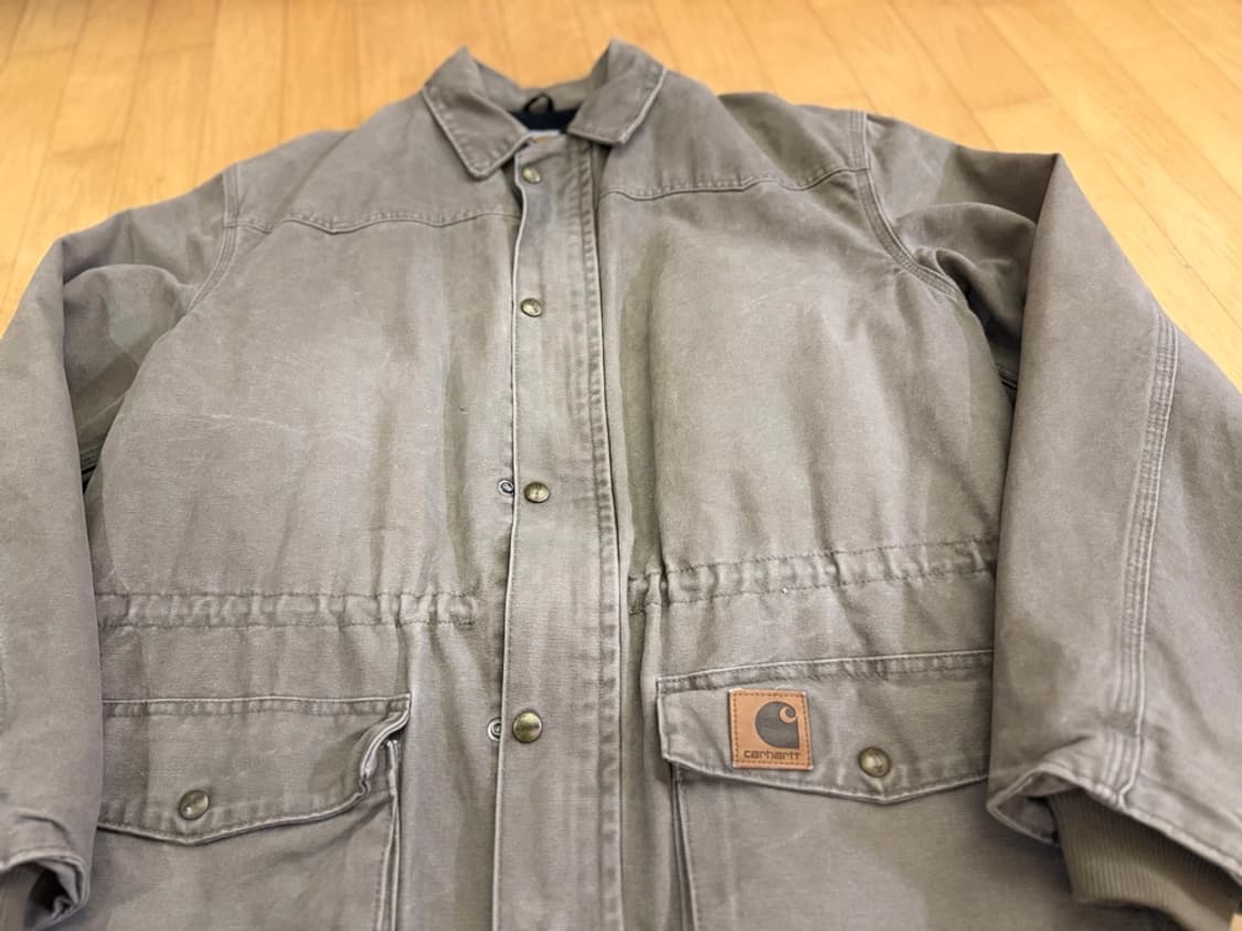 [칼하트] 00s 오리지널 C46 DES 웨스턴 데저트 초어코트 자켓 상품이미지2