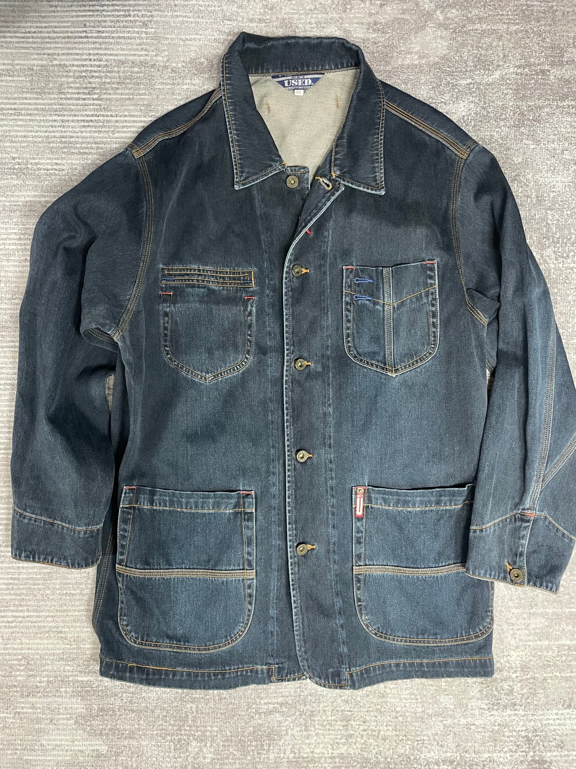 90s vintage GET USED 데님커버올 상품이미지1