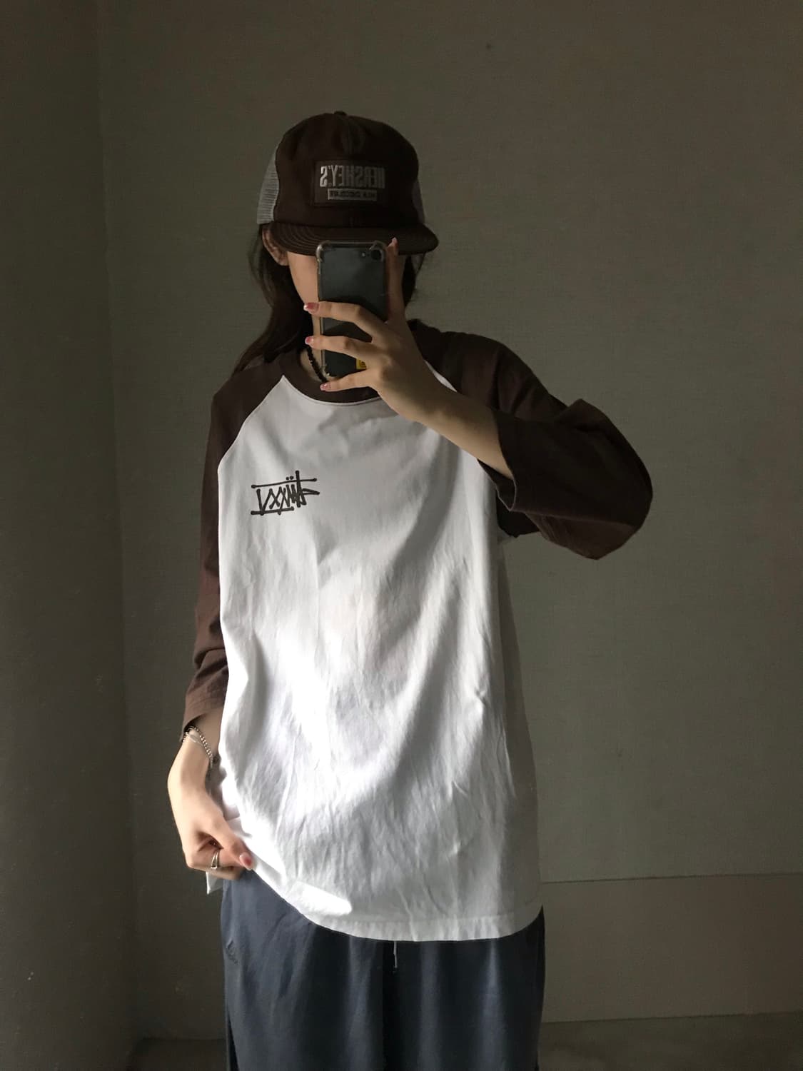 올드스투시 브라운 나그랑 월드투어 롱슬리브 상품이미지3