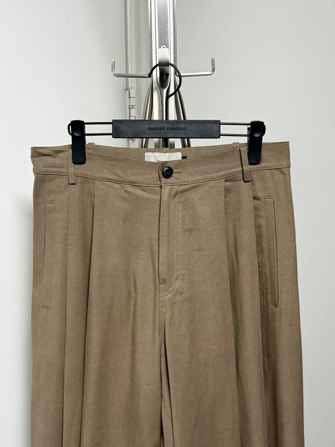 비긴202 워시드 코튼 도비팬츠 워시드베이지 2 상품이미지8