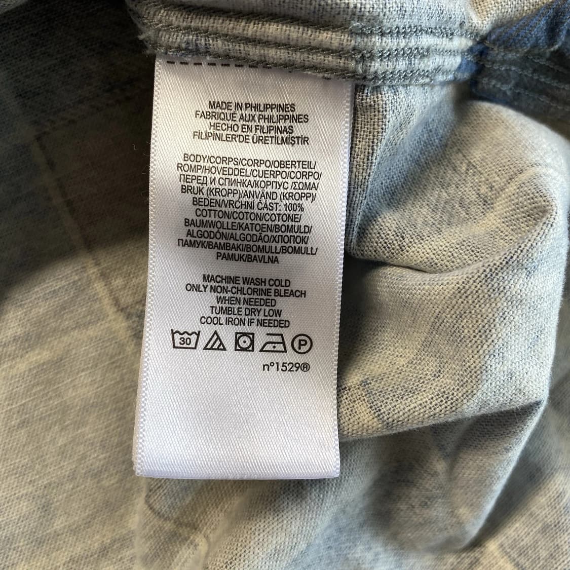 RRL 더블알엘 플래드 브러시 워크셔츠 블루 상품이미지7