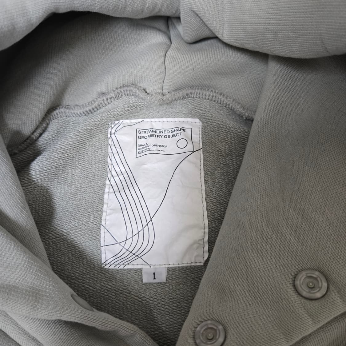 그레일즈 지오메트리 메탈 후디 상품이미지2