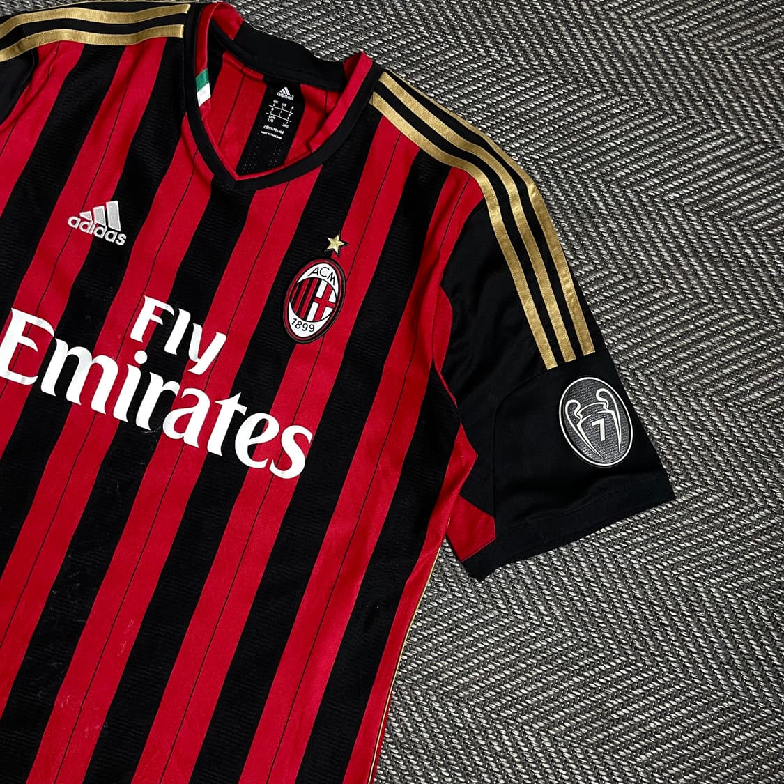 아디다스 ac밀란 13-14 시즌 리그 패치 카카 유니폼o 4878 상품이미지3