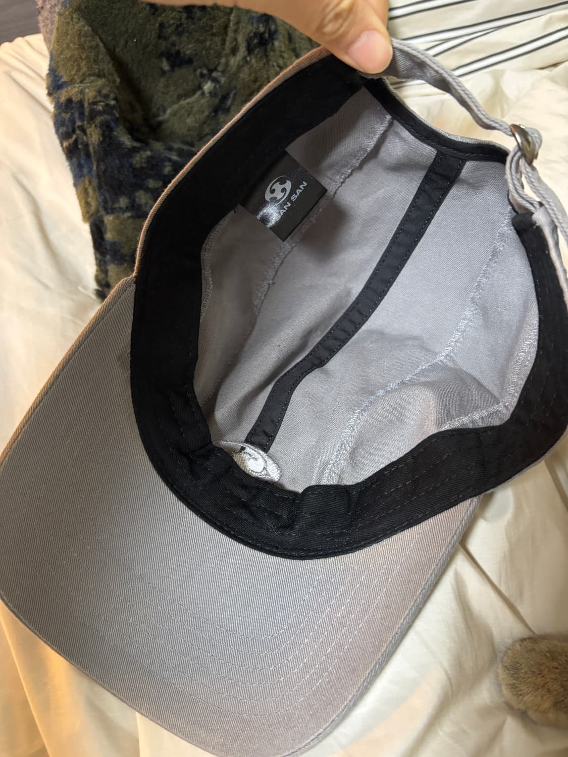 산산기어 볼캡 그레이(2022 s/s) 상품이미지3