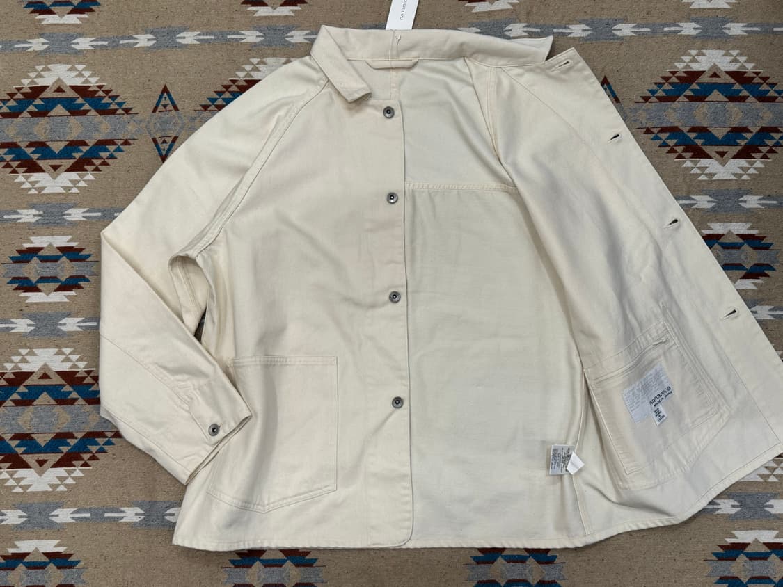 [L][105] 나나미카 데님 커버올 자켓 (내추럴) 상품이미지4