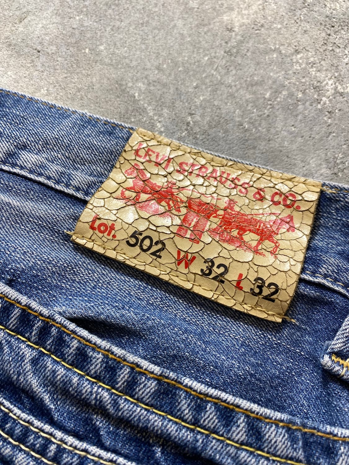 [30-31] 00s Levi's 502 리바이스 레귤러핏 바이커 데님 상품이미지7
