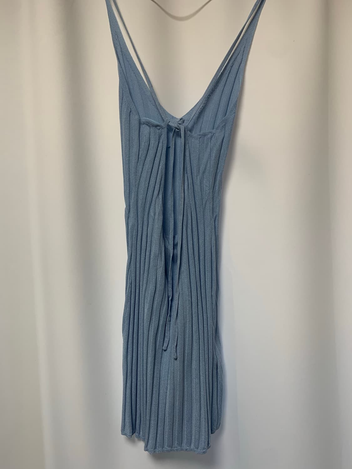 (새상품)망고 하늘색 원피스 M 상품이미지5