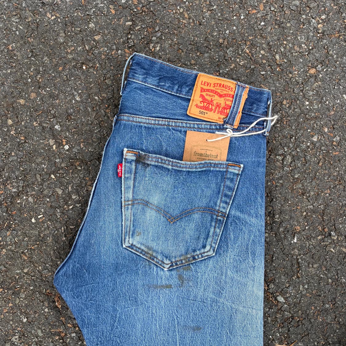 리바이스 501 스트레이트 진 (35)   상품이미지7