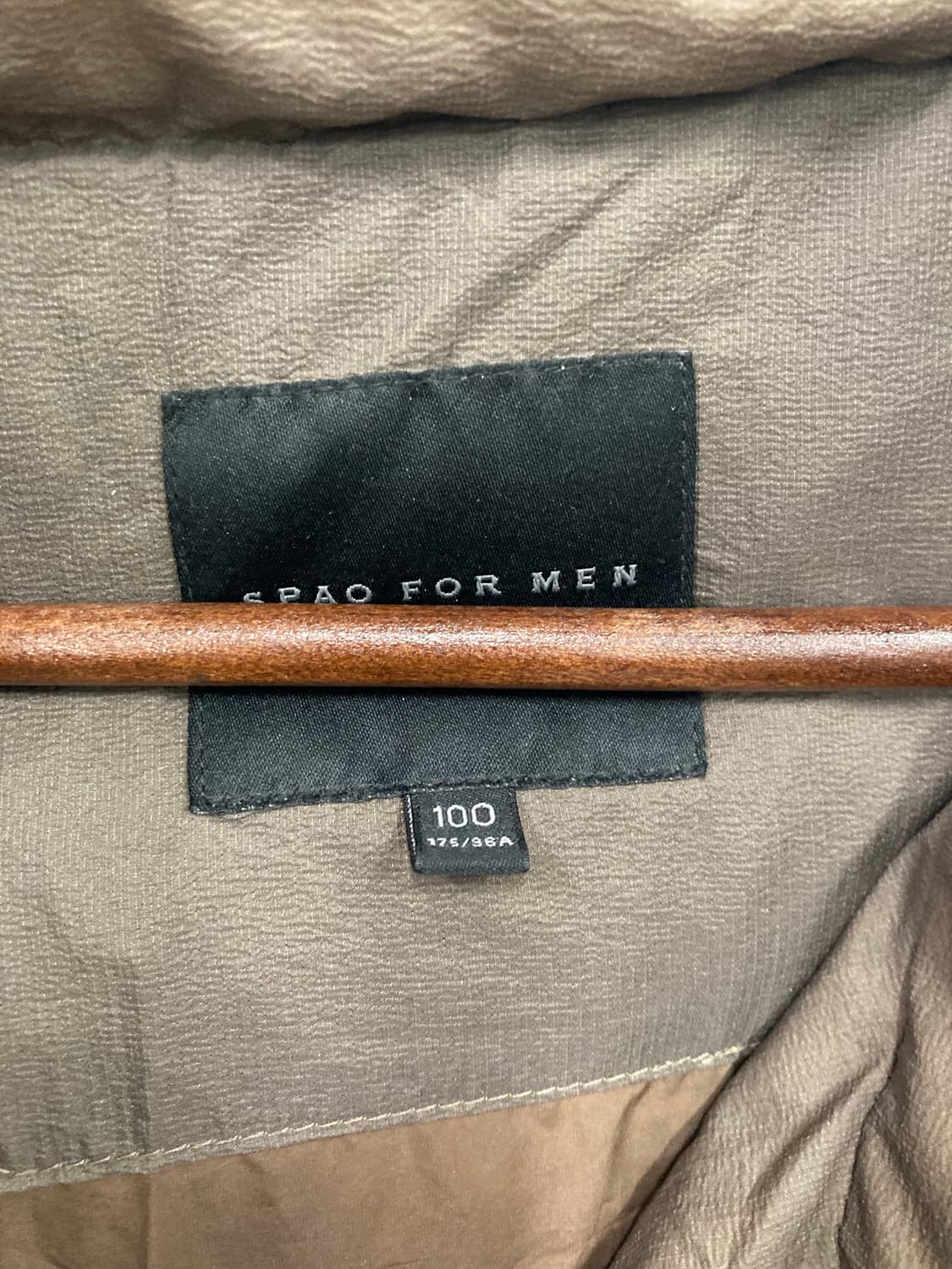 스파오 포 맨 패딩 상품이미지3