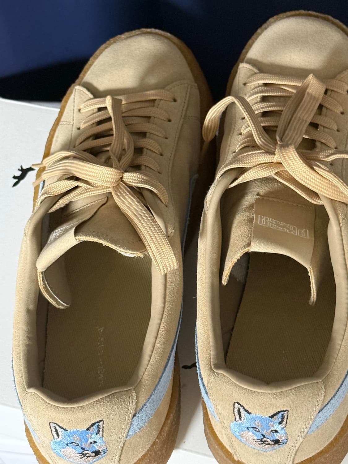 푸마X메종키츠네 스웨이드 크레페 275 상품이미지6