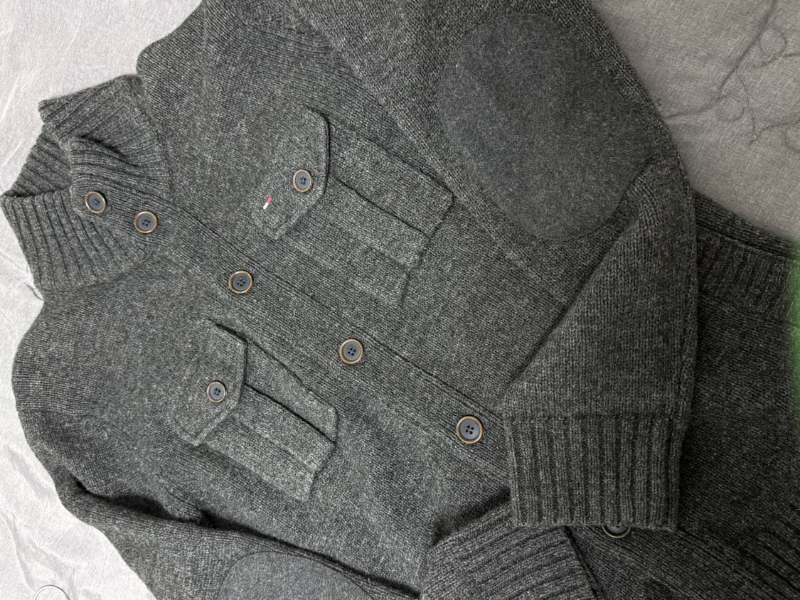 타미힐피거 하이넥 가디건 상품이미지3