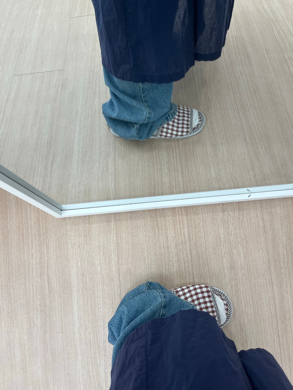 네이비 레이어드 코디(코르티스깔 바지)  상품이미지5
