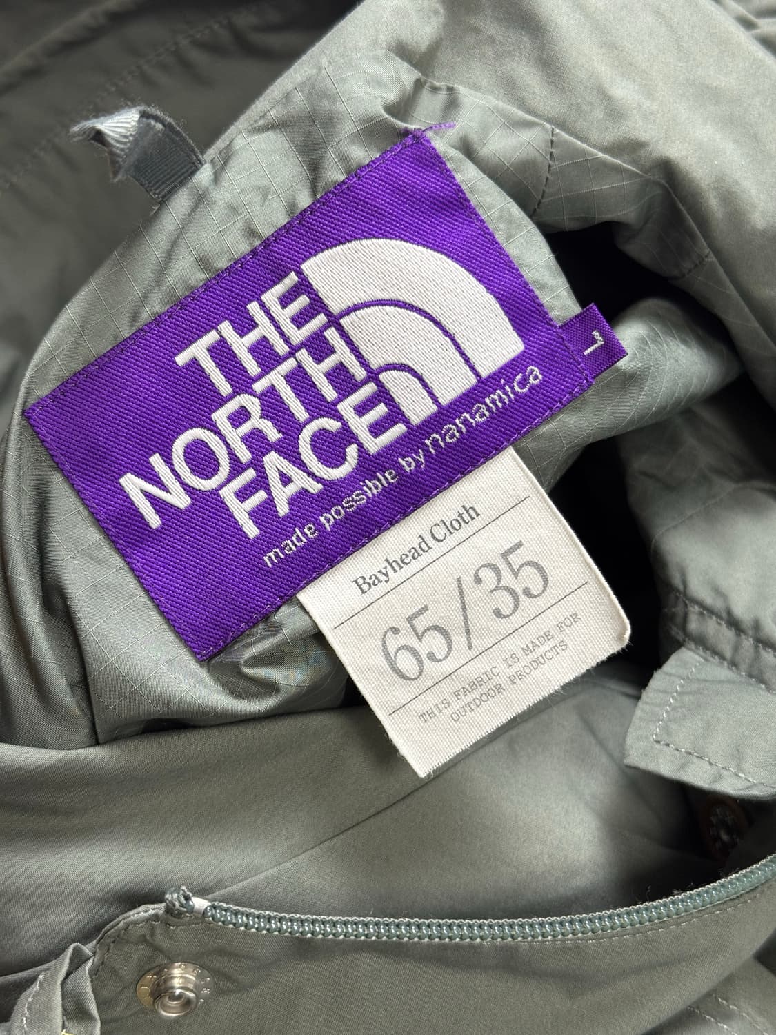 노스페이스 퍼플라벨 65/35 마운틴 필드 코트 L 상품이미지8