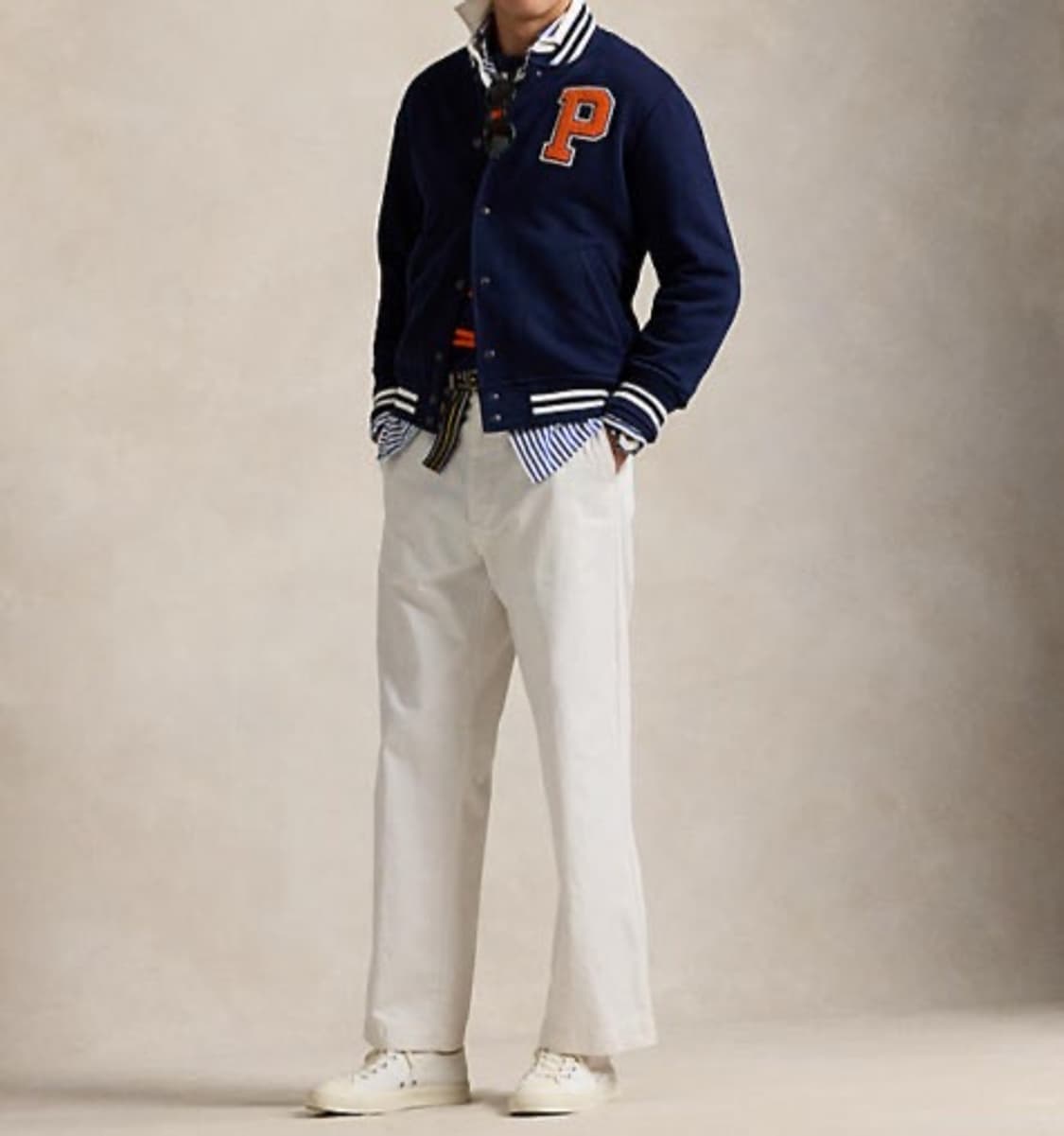 폴로 랄프로렌 베이스볼 자켓 (day6,비투비 착용) 상품이미지2