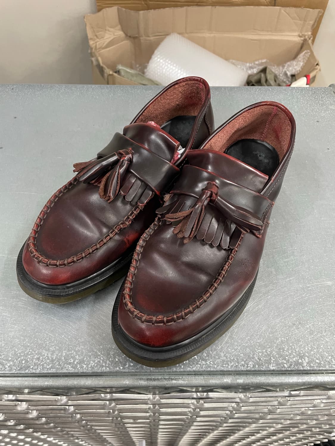 닥터마틴 아드리안 태슬 로퍼 체리 레드 us8 (gr-4144) 상품이미지2