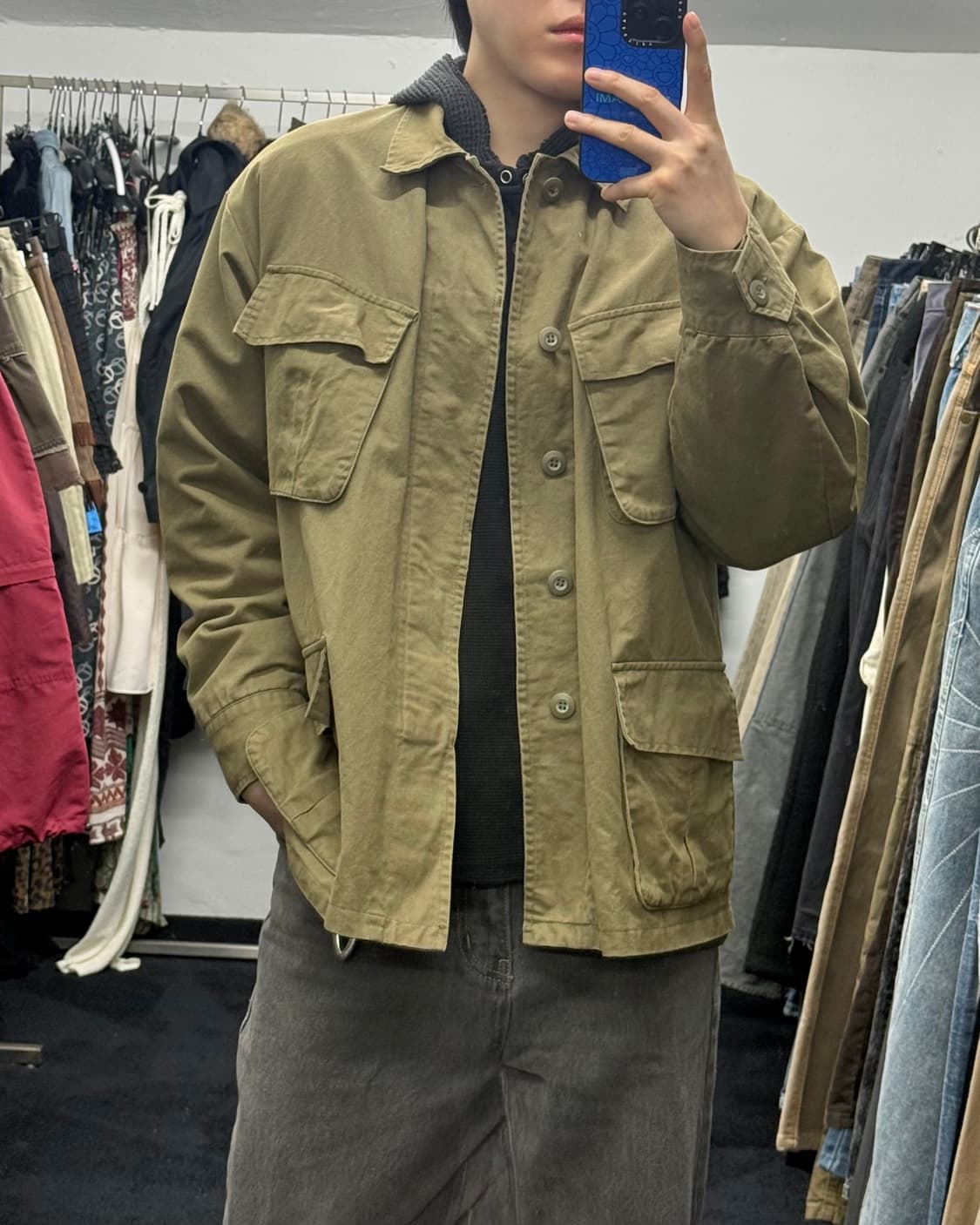 리퍼지스토어 M65 사파리 필드 헌팅 자켓 카키 야상 피쉬테일 개파카 상품이미지1