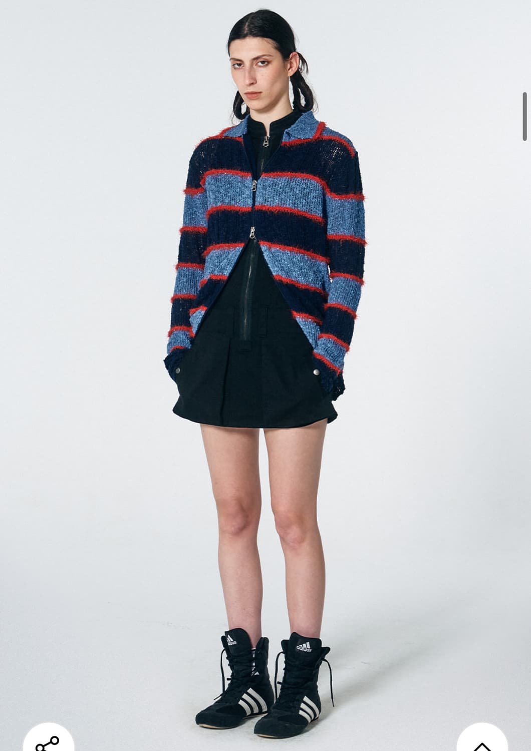 스컬프터 집업 가디건 상품이미지5