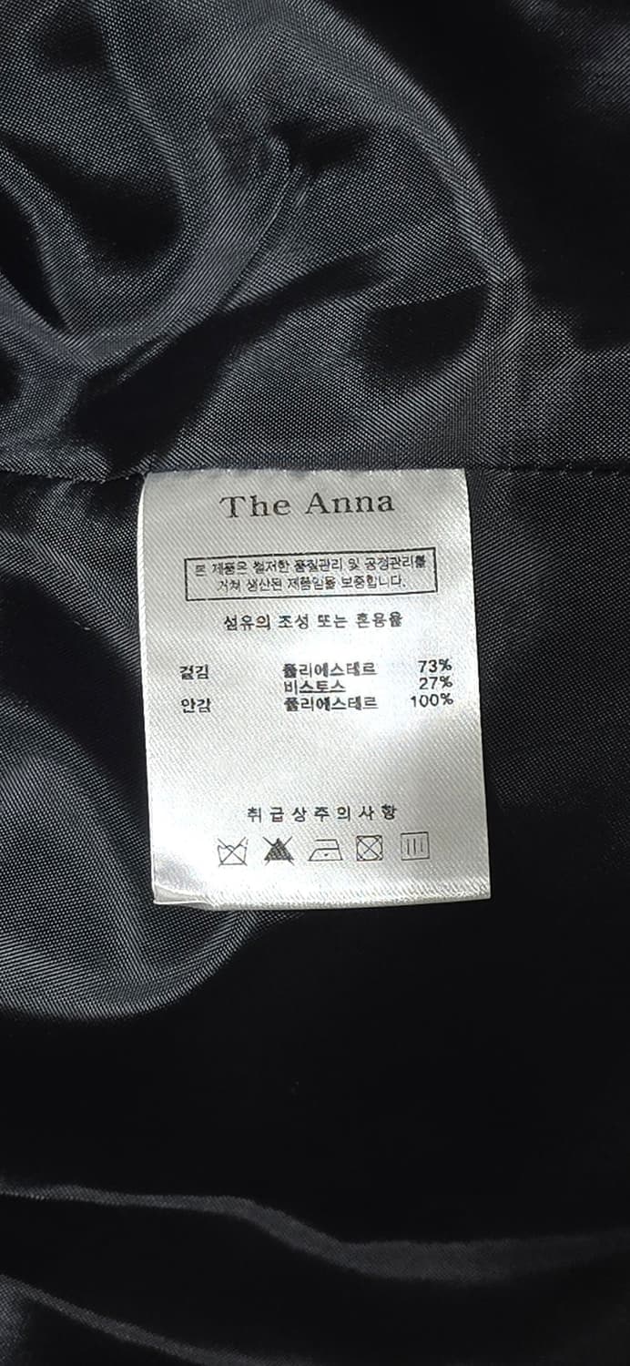 di classe The Anna 블랙 배색 트위드 자켓 Free 상품이미지4