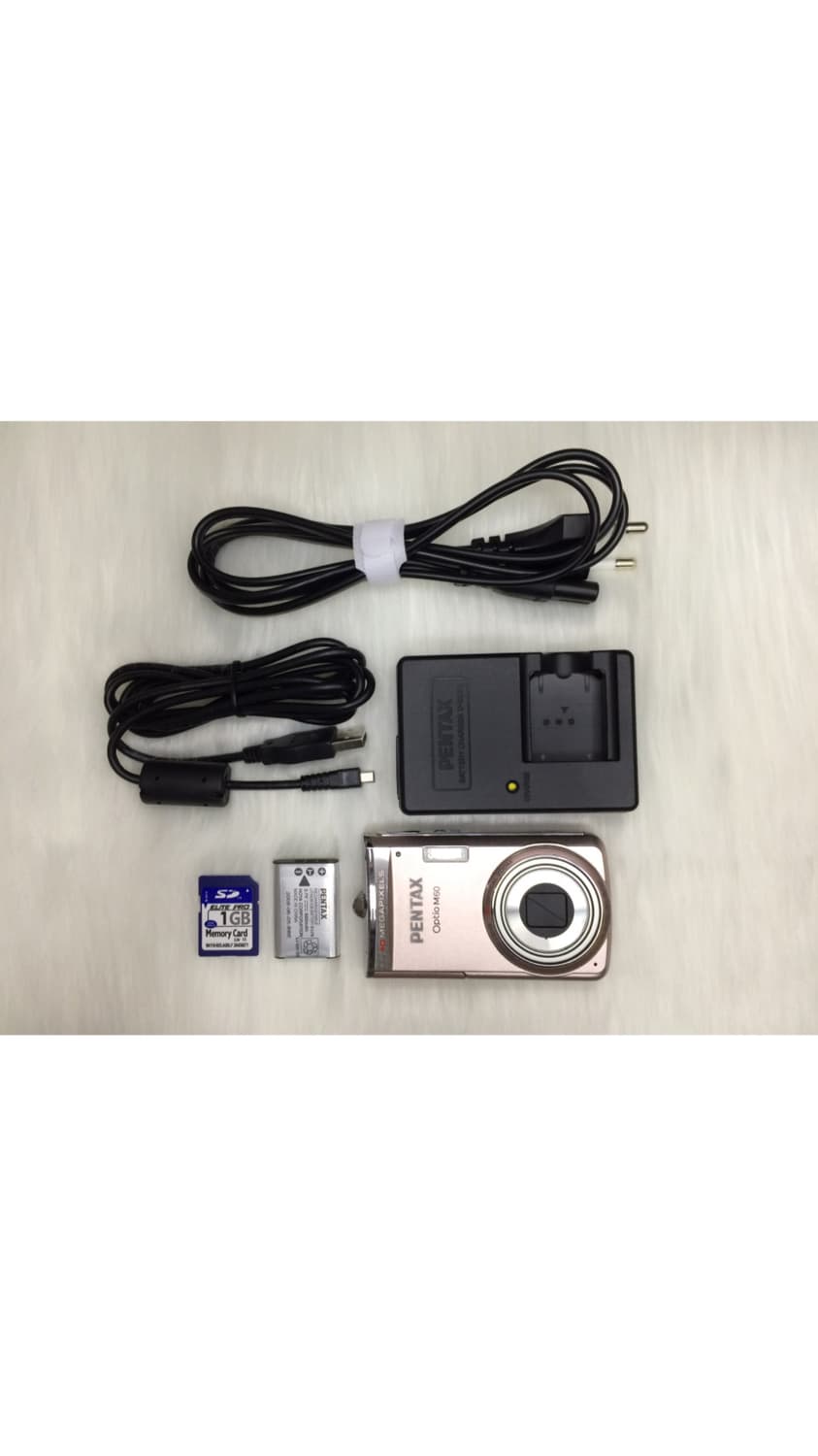 (작례/바로 사용) pentax 펜탁스 옵티오 m60 라이트 핑크 상품이미지2