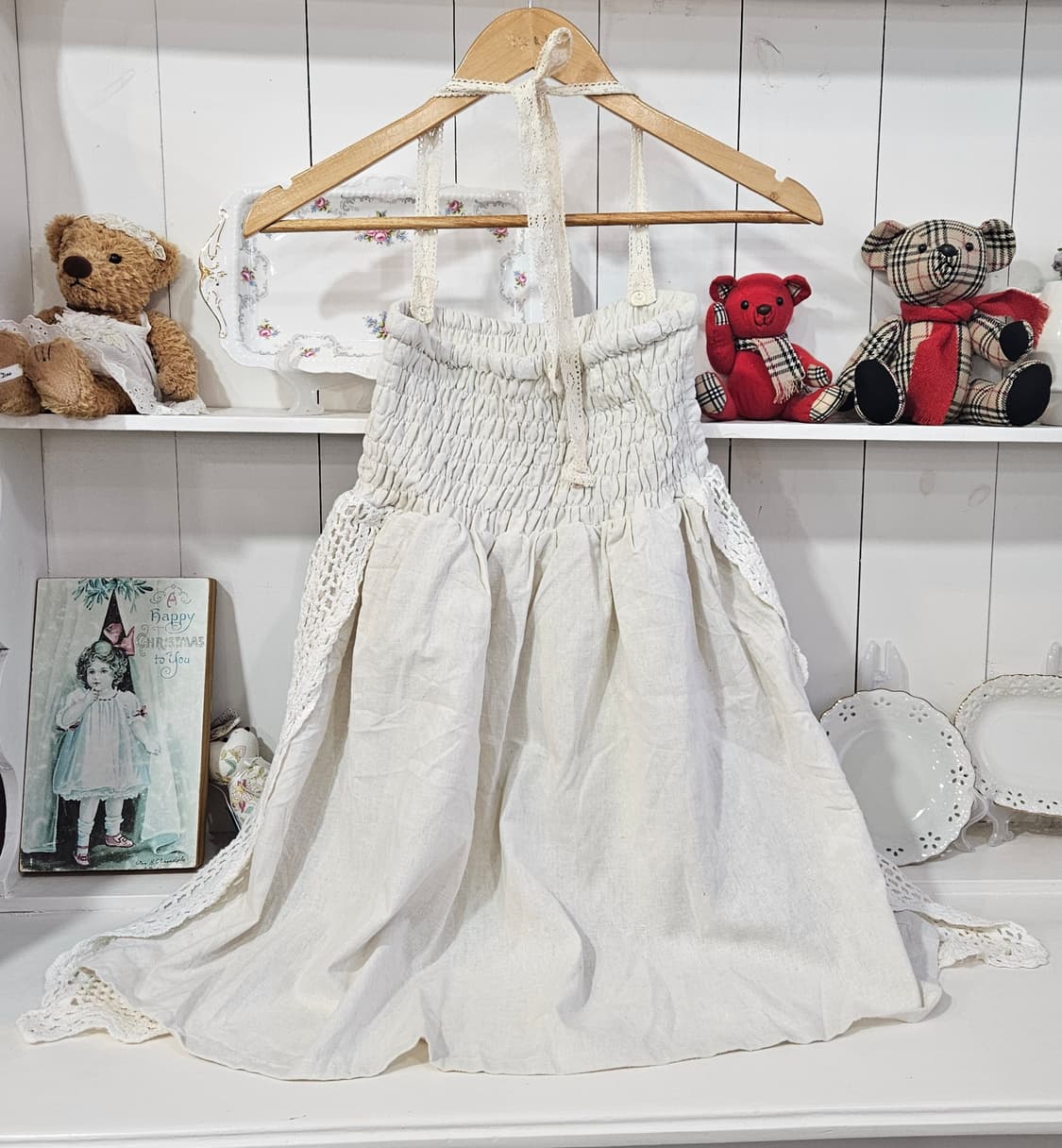 빈티지 아일렛 자수 크로쉐원피스 상품이미지5